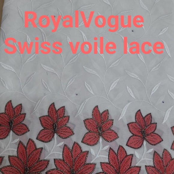 5yds 100% swiss voile laces - Picture 5 of 9